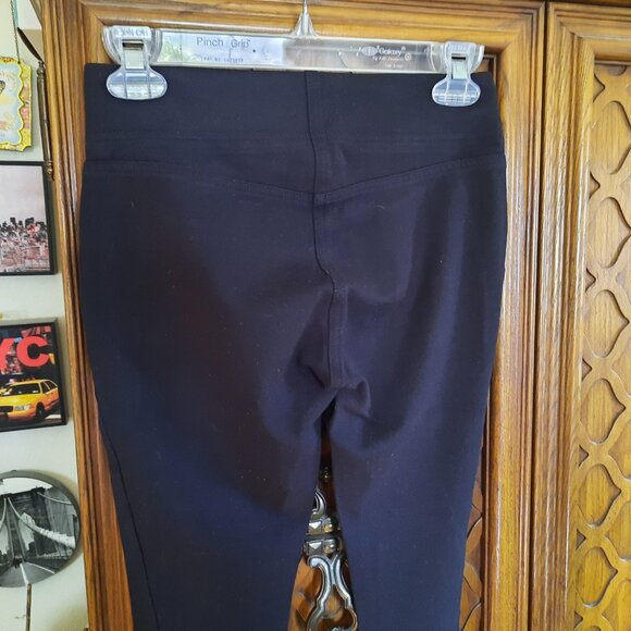 LOFT | Seamed Ponte Leggings - Black, Size XSP - Picture 9 of 16